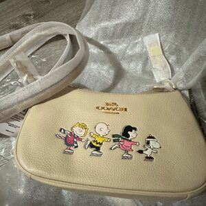 Coach convertible Peanuts Snoopy handbag/crossbody brand new with tags